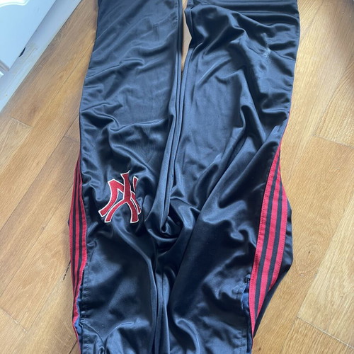 NYC Tracksuit Size S Like New Black with Red Logos