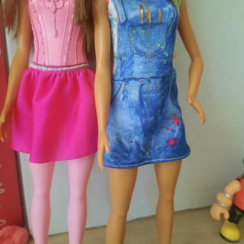 Mattel Barbie dolls Raquelle & Skipper lot of 2 (2017-2018)