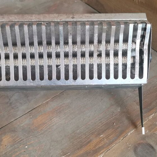 Vintage electric heater restored