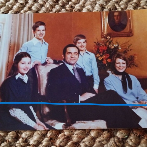 Rare Authentic Photo of Greek Royal Family Constantine II and Descendants