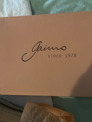Gaimo leather espradilles new khaki size 41