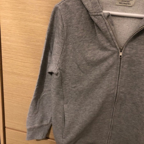 ZARA cardigan with hood and pockets for 11-12 years like new, gray
