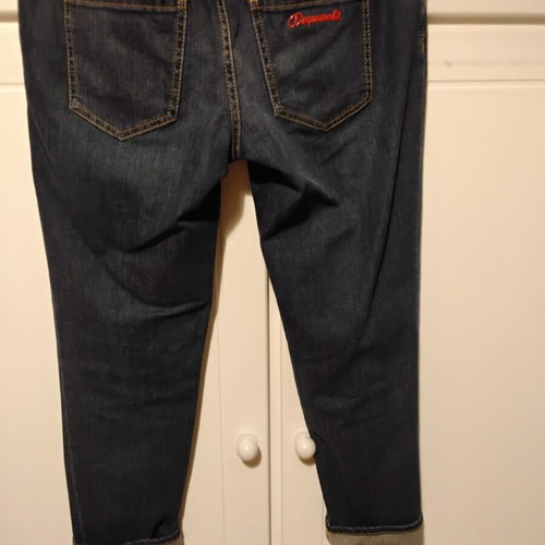 Dsquared2 jeans pants, size 46, blue, almost unworn
