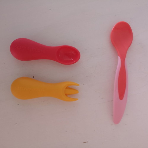 Marcus & Marcus 2 baby sets with silicone fork for 12+ months new