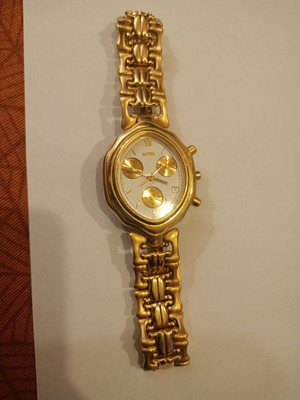 Karat Chronograph ρολόι Swiss Made σαν καινούργιο, χρυσό χρώμα