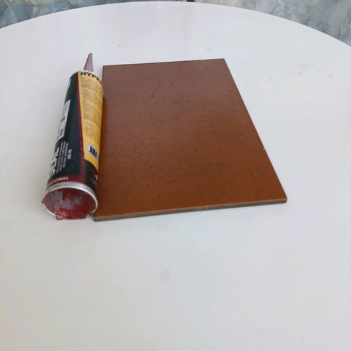 AlChimica Hyperseal Expert mastic used, terracotta shade