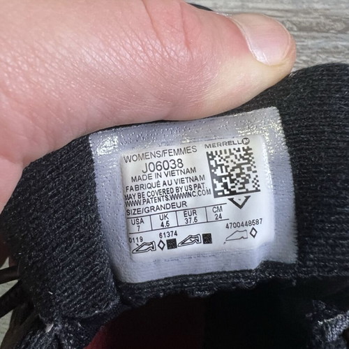 Merrell Moab 2 GTX women's hiking shoes, grey beluga, EU 37.6