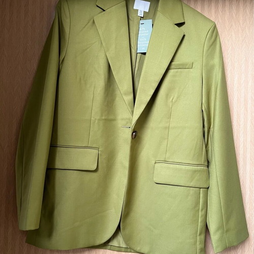 H&M women's jacket new, size XS, green