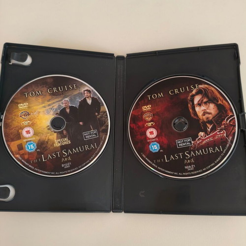 The Last Samurai DVD 2 disc widescreen edition like new