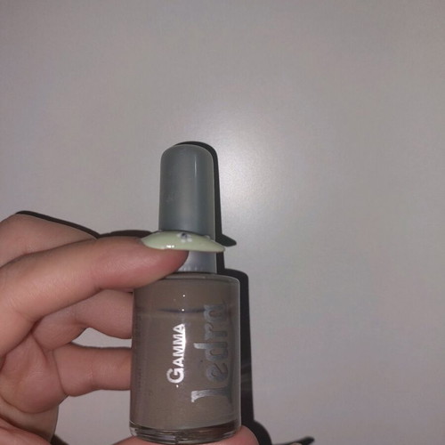 Nail polish used gray/brown (mouse) 70% full