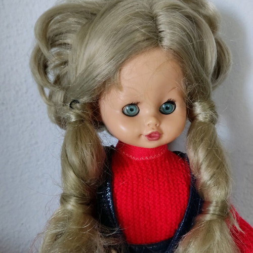 Kehagia doll Fani used, height 33cm, with one open eye