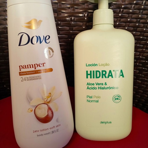 Dove Wash and Hidratā Lotion new sales pack 2