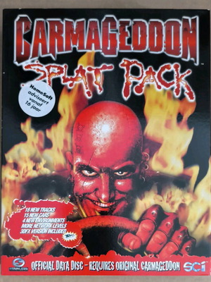 Carmageddon Splat Pack PC CD-ROM like new, Big Box