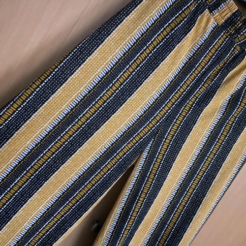 Patterned pants new, size L, multicolor