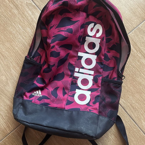 Adidas backpack, red