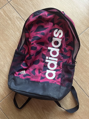Adidas backpack, red