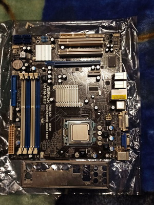 Asrock LGA 775 G41M-GE3 motherboard used with Intel E6300 processor