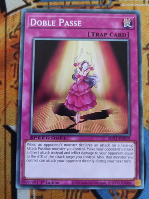 Doble Passe Yu-Gi-Oh! Trap Card σαν καινούργιο για Speed Duel