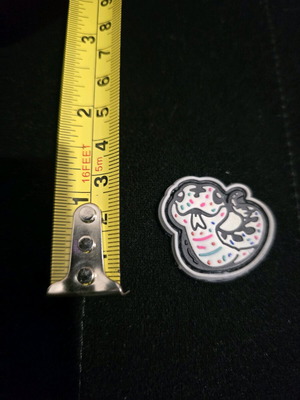 Pvc patch eye new, hook loop