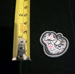 Pvc patch eye new, hook loop