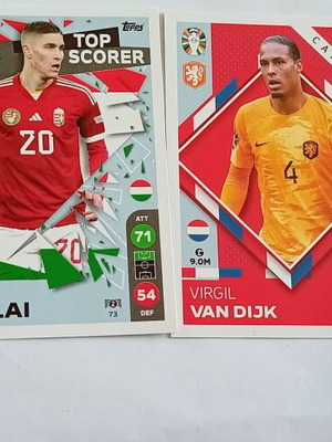 Topps UEFA EURO 2024 Football Cards Set of 3 with Packet
