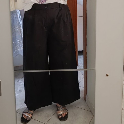 Zara wide-leg pants black like new, XXL