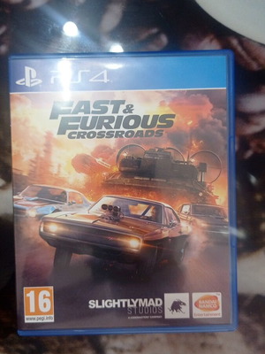 Fast & Furious Crossroads PS4 game slightly used