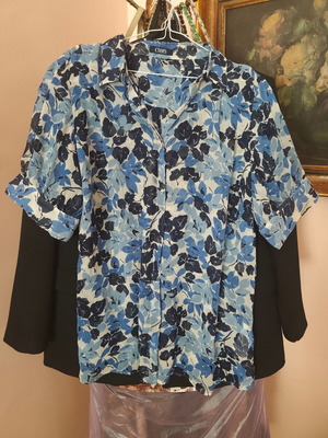 Chaps vintage shirt by Ralph Lauren, lightweight floral design