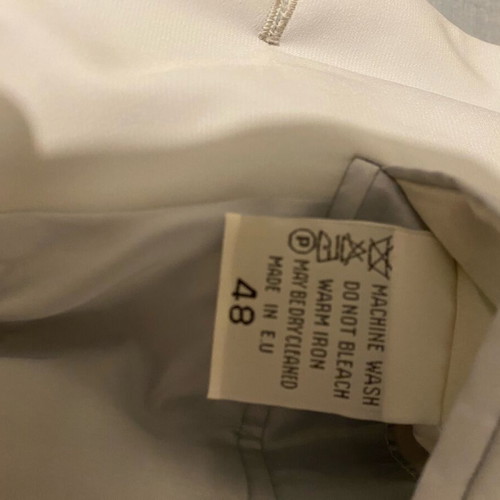 Manuel suit with vest very light blue like new