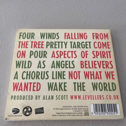 Levellers Green Blade Rising 2002 CD used, limited edition