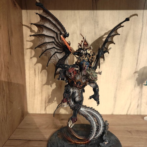Archaon the Everchosen painted miniature Warhammer Age of Sigmar like new