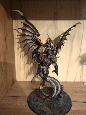 Archaon the Everchosen painted miniature Warhammer Age of Sigmar like new