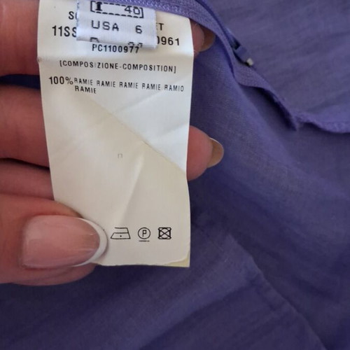 Scervino Street premium blouse like new, lavender color