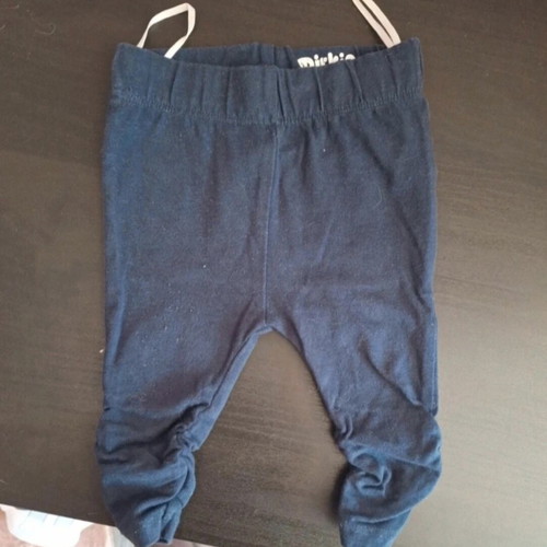 Dirkje navy blue baby leggings size 56