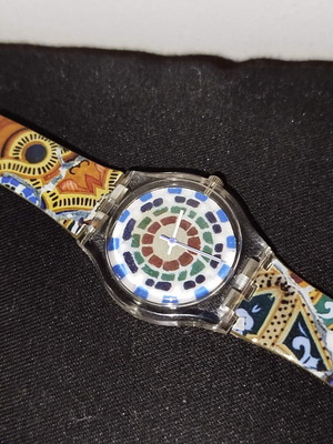 Gaudi watch new with decorative and architectural motifs