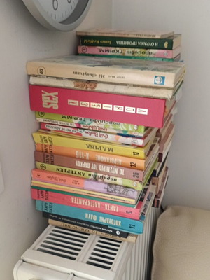 Collectible books used in excellent condition