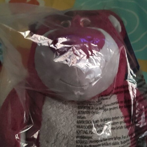 Toy Story Lotso new, sealed with strawberry scent