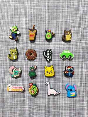 Charms decorative new, colorful set