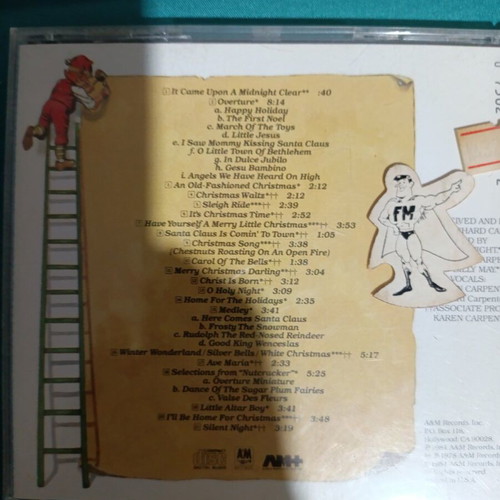 Carpenters Christmas Portrait CD like new