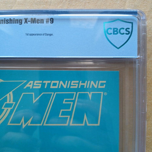 Astonishing X-Men #9 like new, CBCS certified, first appearance of Danger