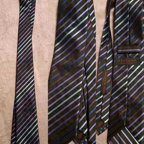 Tie pack of 6 gray, new