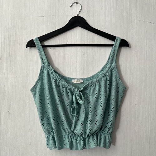 Crop top turquoise used, size M