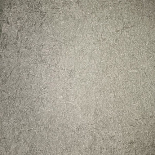 Pashmina silver-gray like new, crinkled fabric