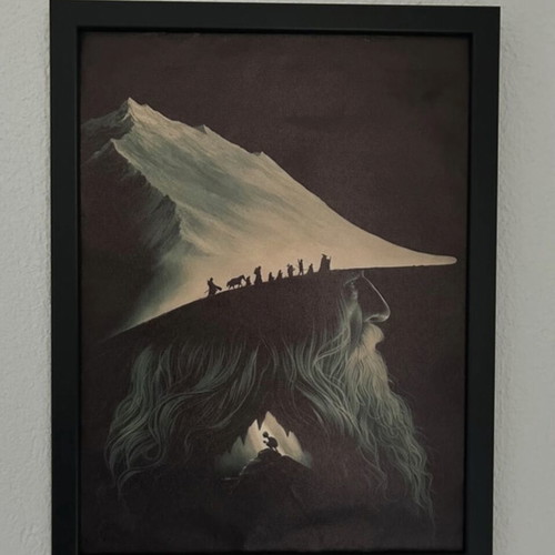 The Lord Of The Rings framed art print new