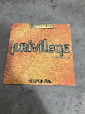 Best of Privilege Volume Five Party Restaurant like new