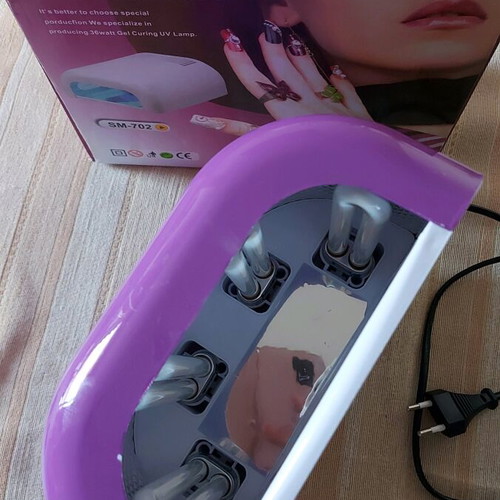 UV curing lamp used 36 Watt with 4 bulbs