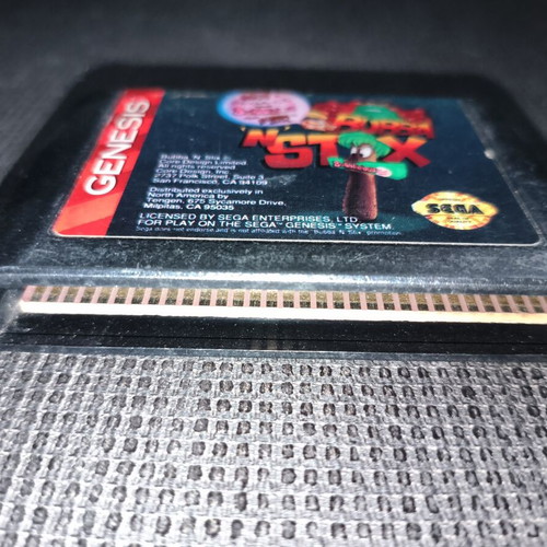 Bubba N Stix Sega Genesis game