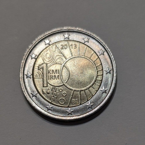 Collectible commemorative 2 euro coin Belgium 2013 like new