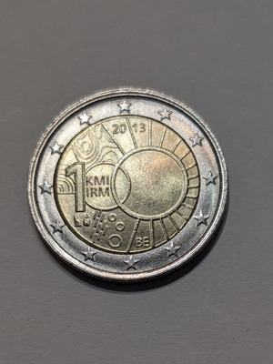 Collectible commemorative 2 euro coin Belgium 2013 like new