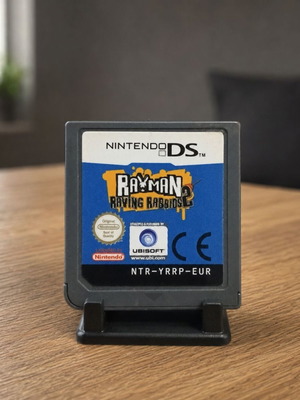 Rayman Raving Rabbids Nintendo DS cartridge like new, PAL version